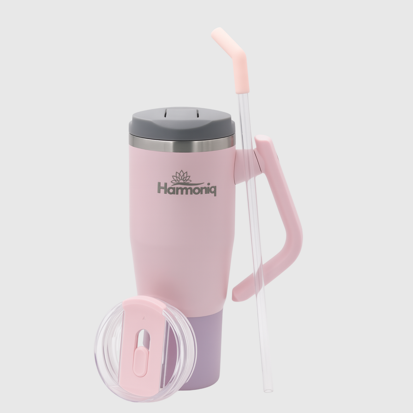 Harmoniq Thermobecher mit 180° Drehgriff und auslaufsicherem Deckel