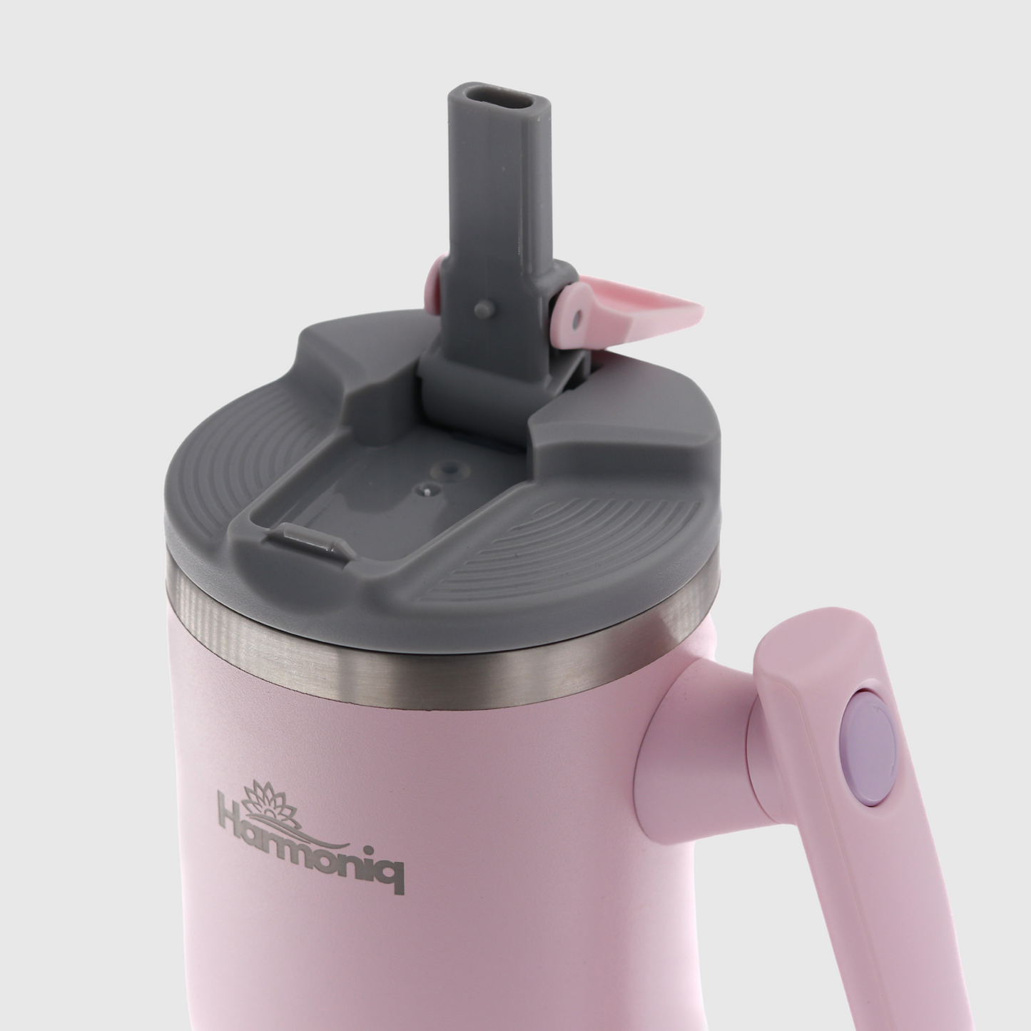 Harmoniq Thermobecher mit 180° Drehgriff und auslaufsicherem Deckel